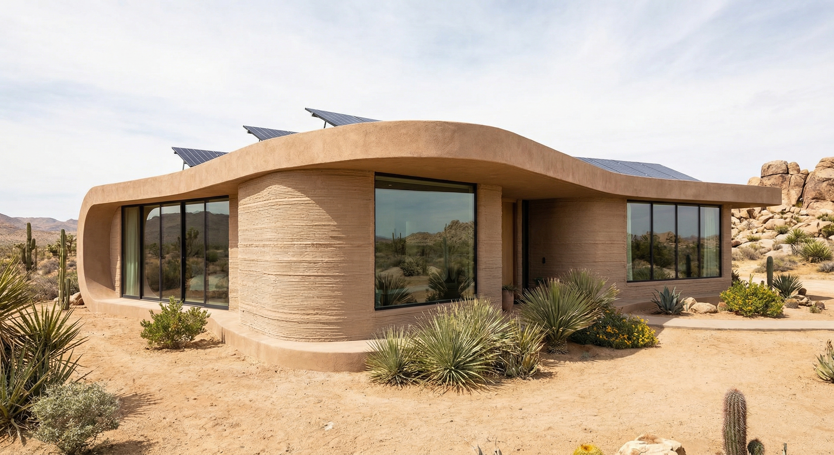 Residential 3D Printed Home