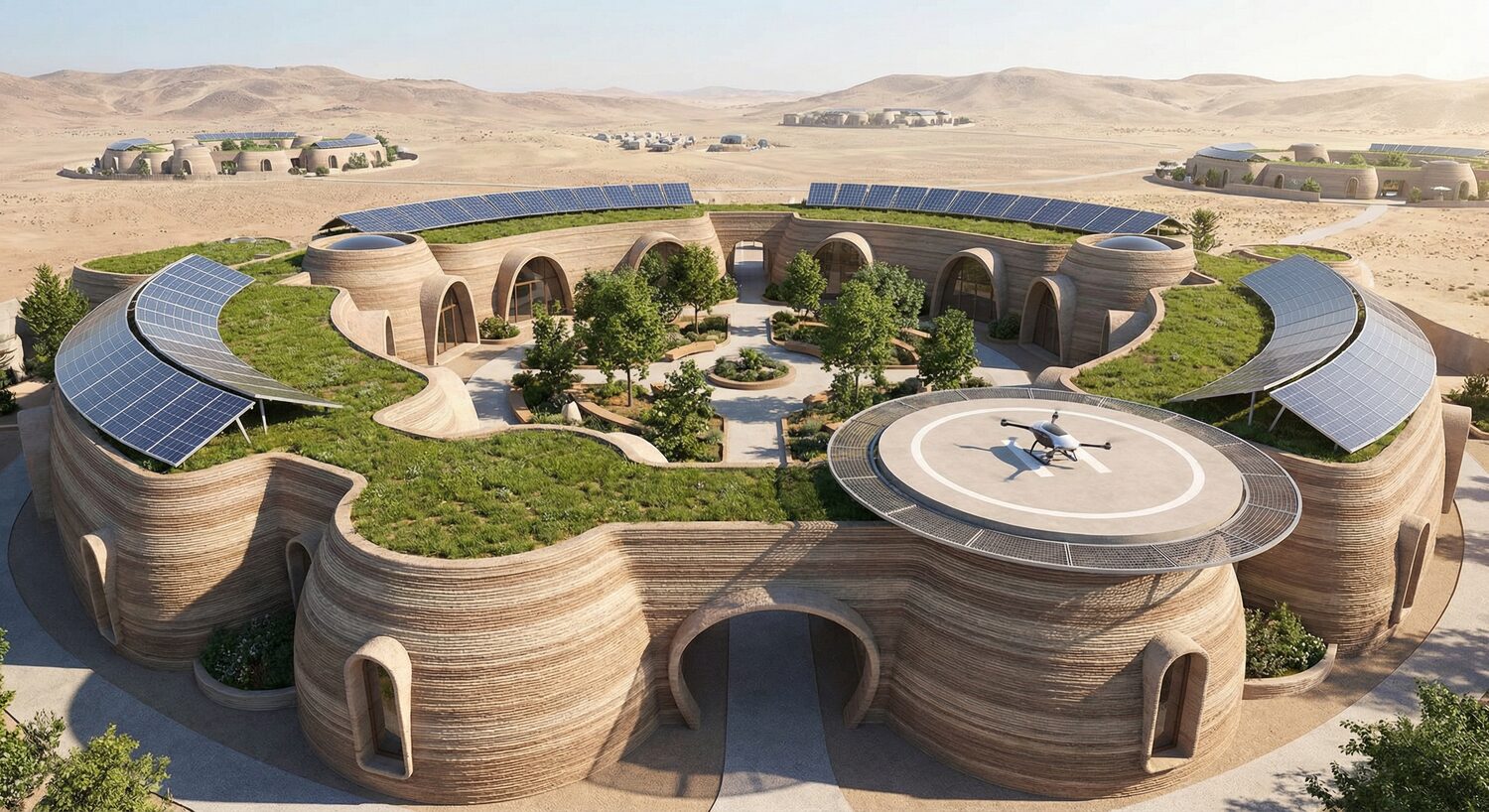 Futuristic printed compound