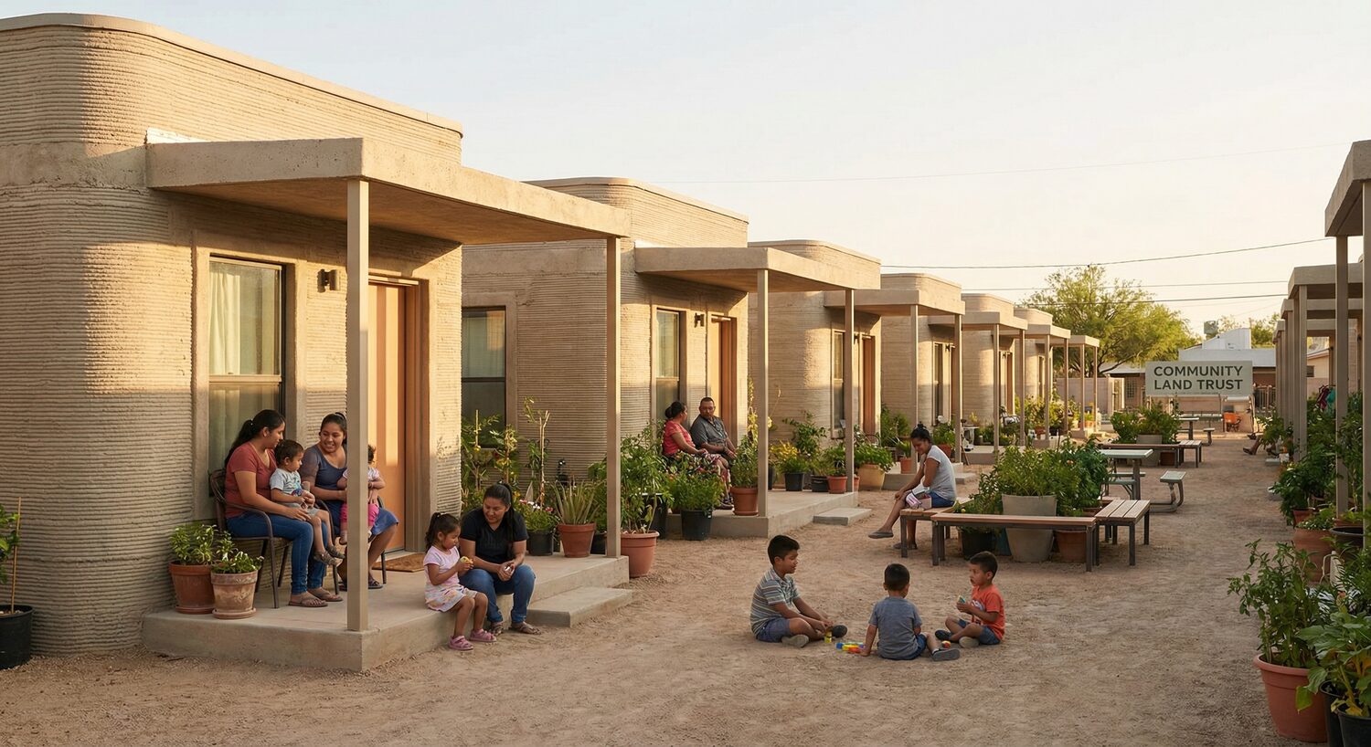 Printed affordable housing