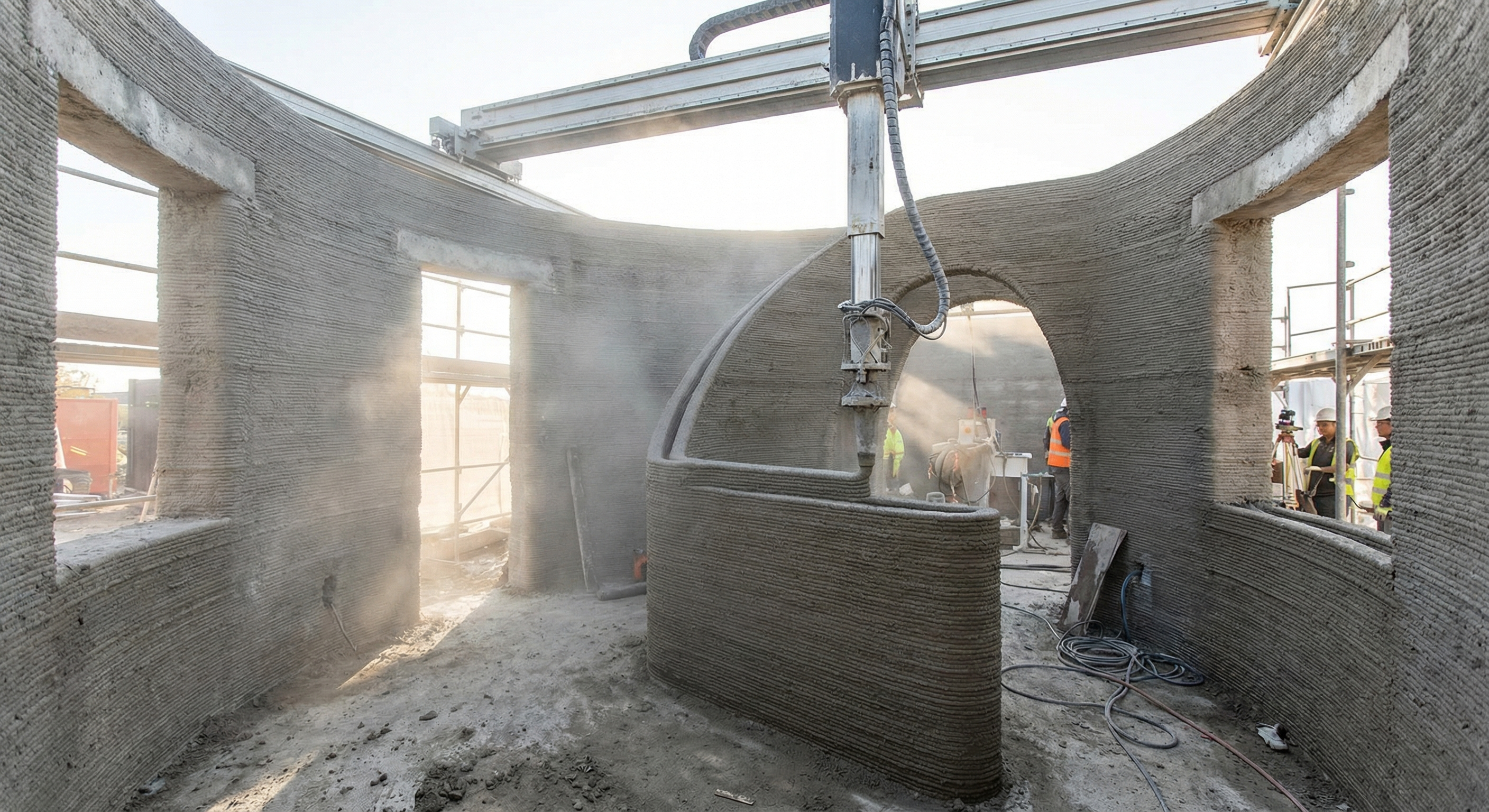 Printable Concrete Mix Material